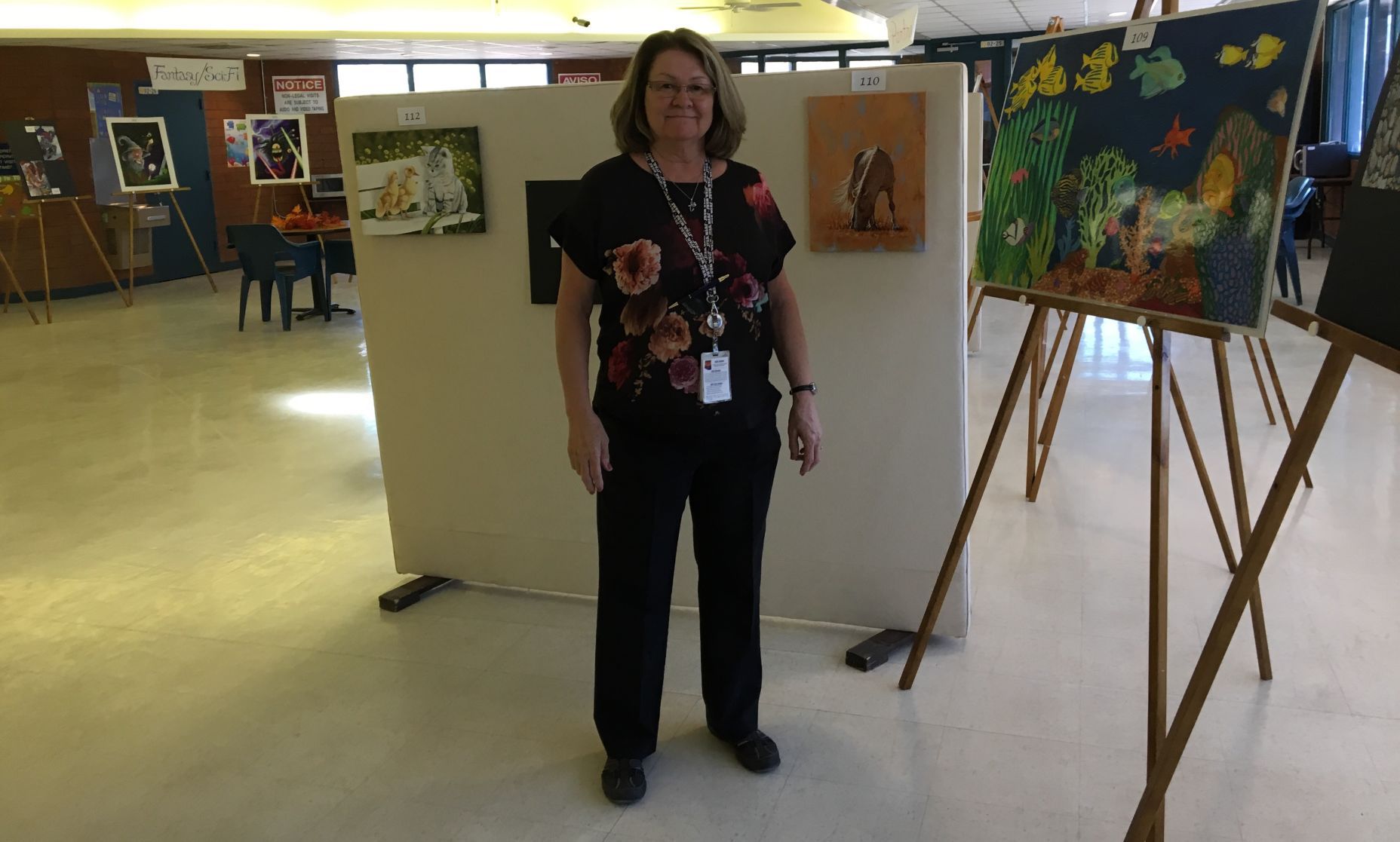 Prison art show